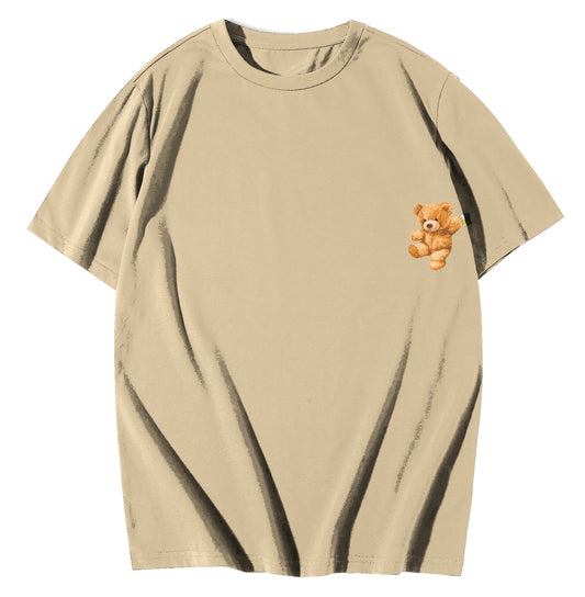 TEDDY BEER Beige Oversize T-shirt