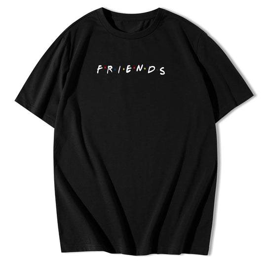 Black Oversize T-Shirt FRIENDS